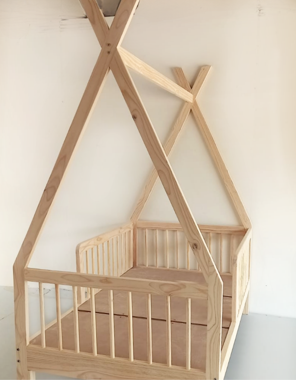 Bamboo Grow With Me Teepee Bed