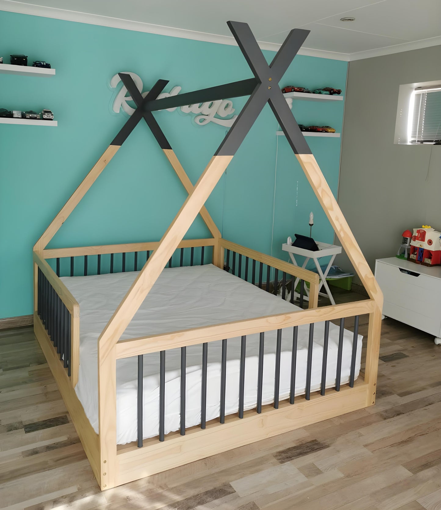 Bamboo Grow With Me Teepee Bed