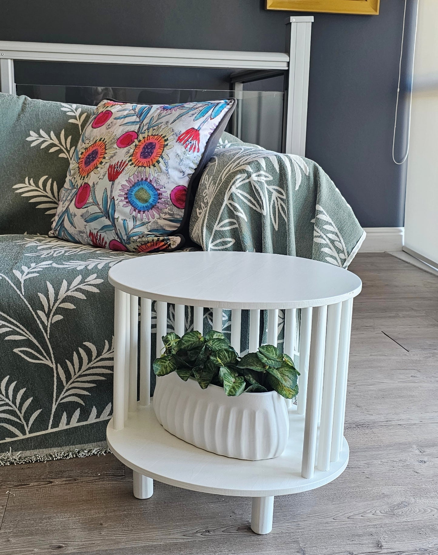 Fluted Side Table
