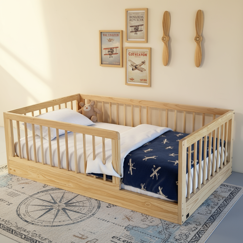 Thulani Grow with Me Bed (Floor & Legs)