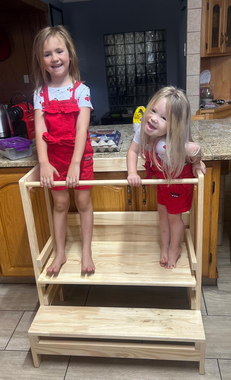 TWIN/SIBLING Adjustable Learning Tower