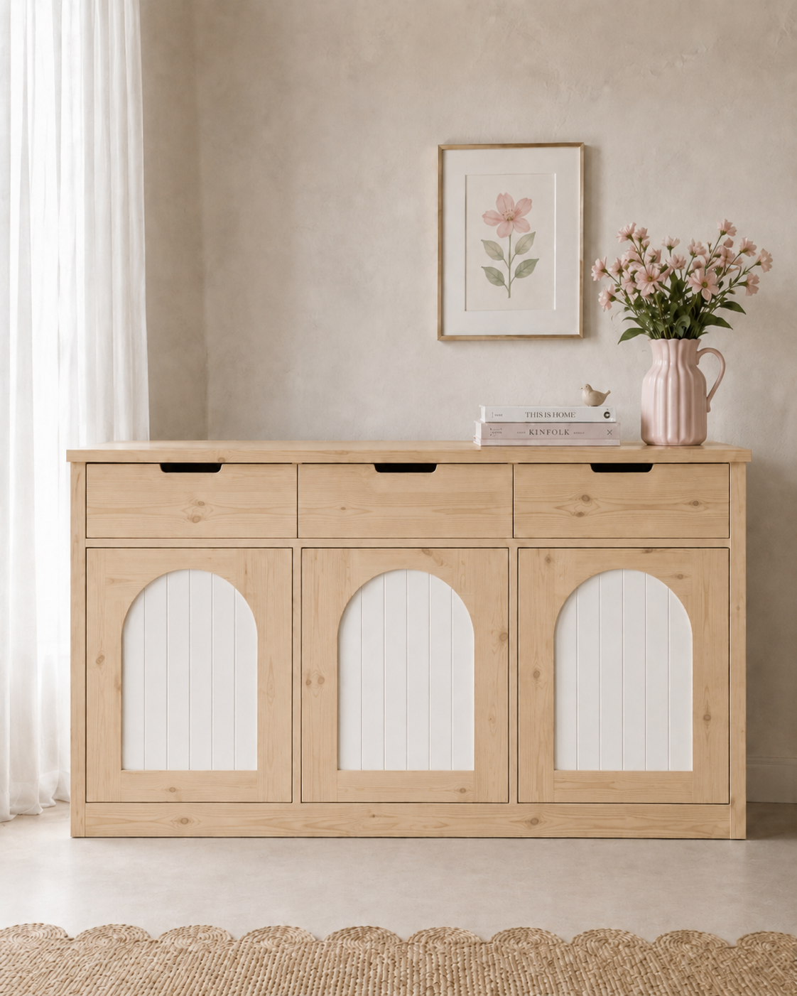 Arched Storage Cabinet