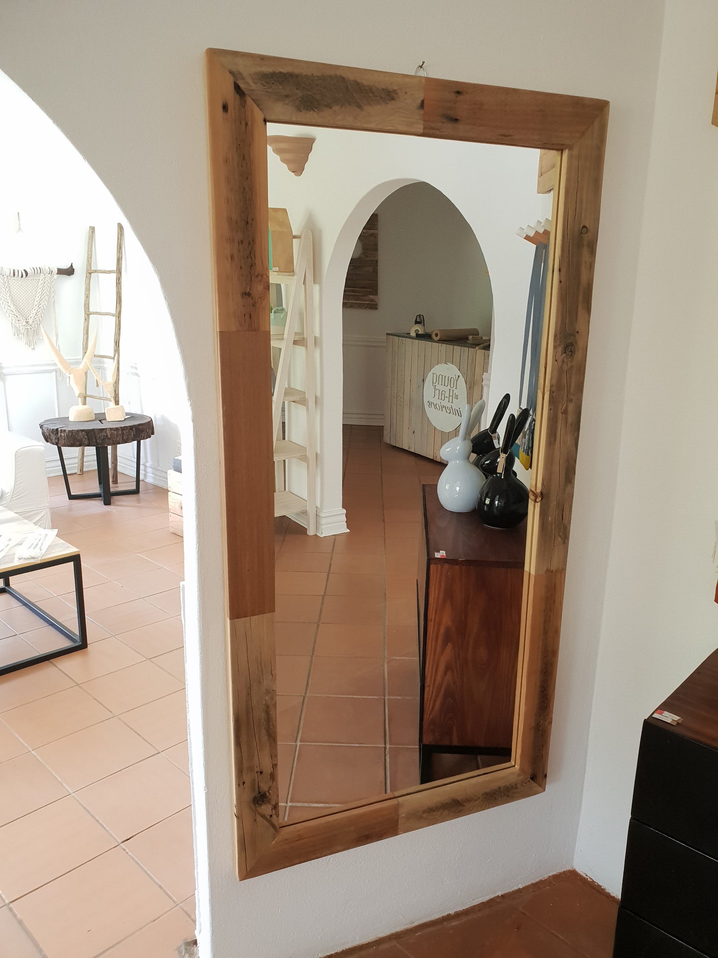 Rustic Frame Mirror