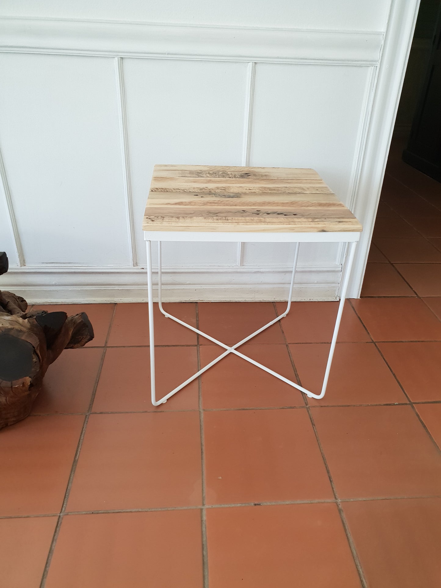 Steel Side Table