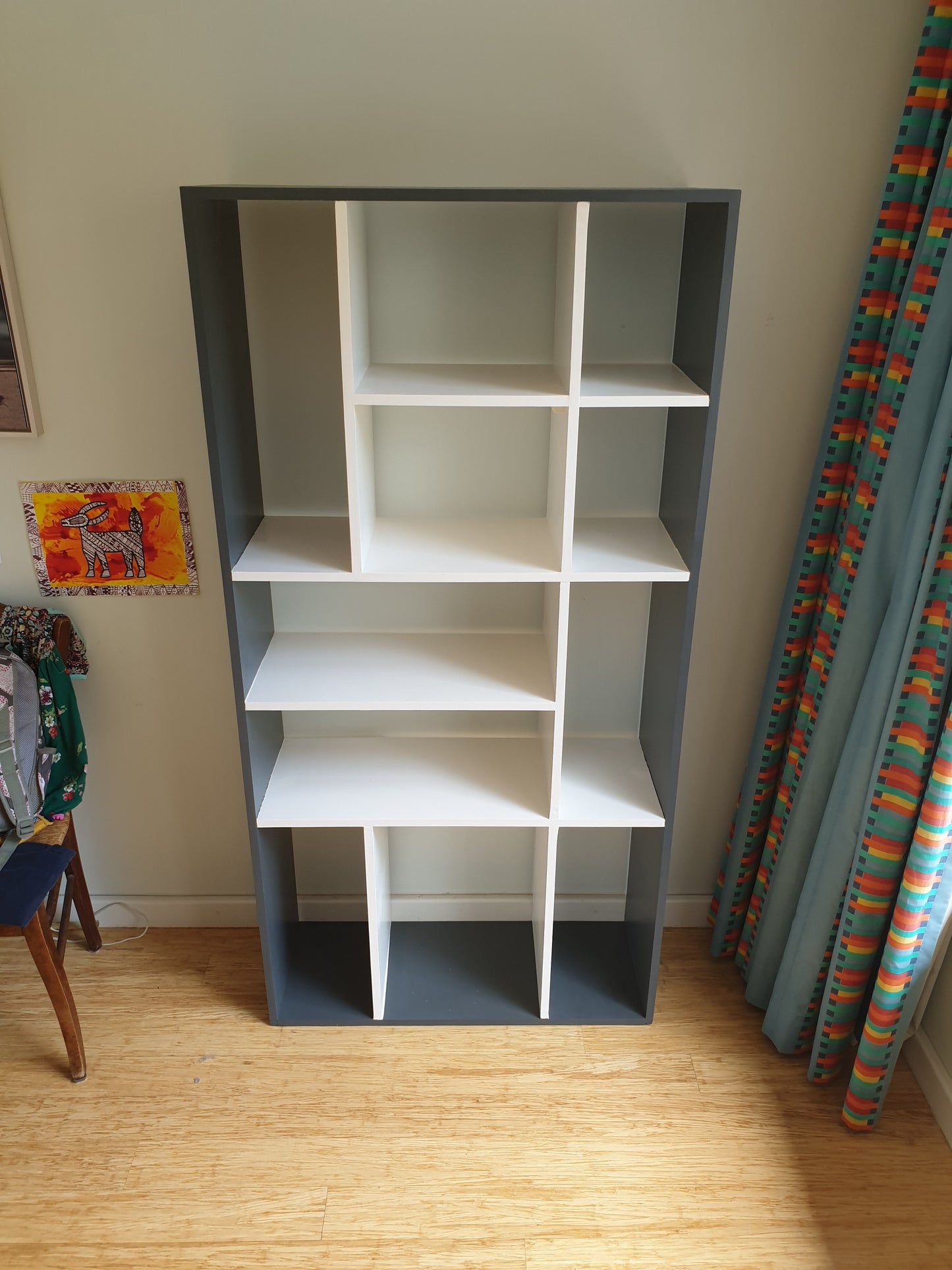 Painted Tetris Shelf - Furniture