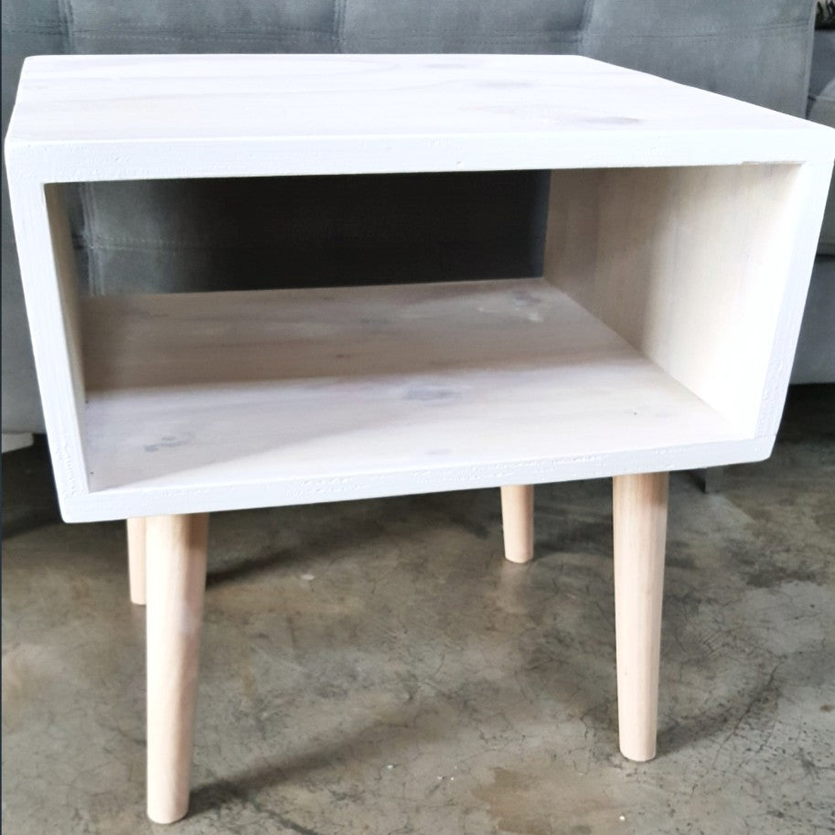 Scandi Box Side Table - Furniture