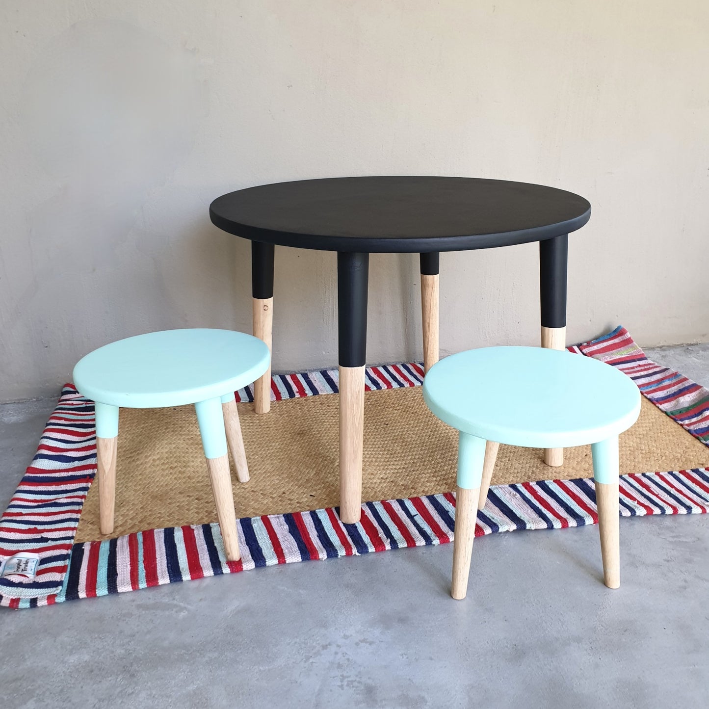 Bokkie Scandi Round Set - Furniture