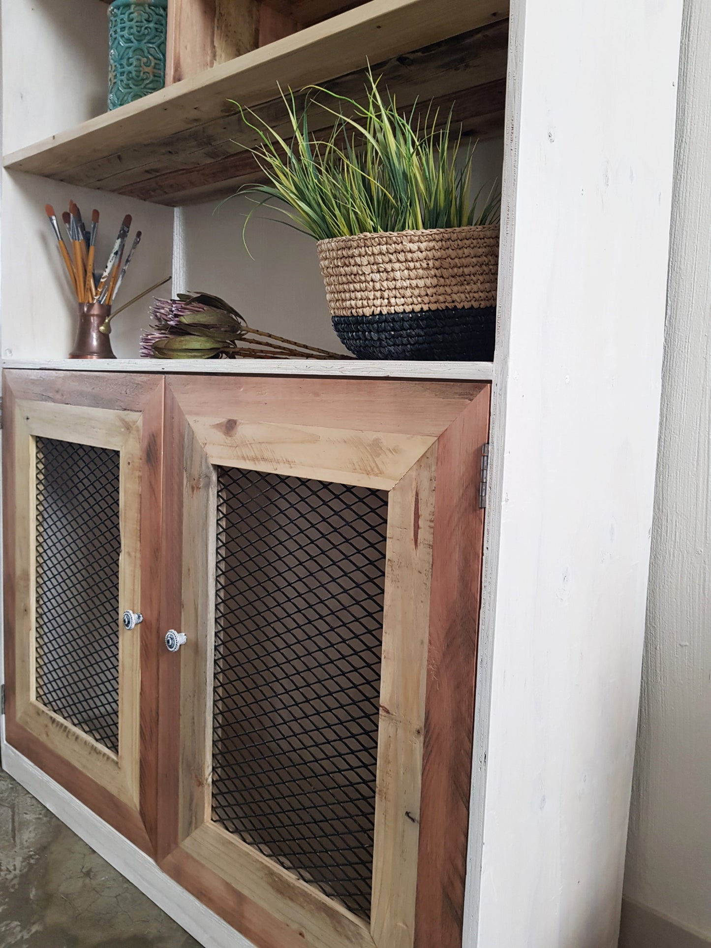 Rustic Farmhouse Cabinet - Furniture