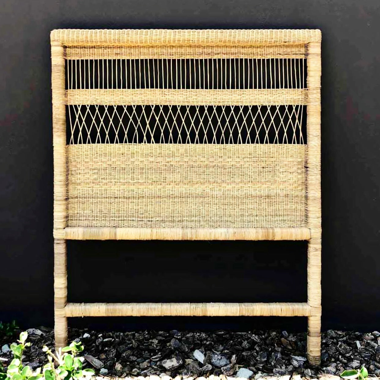 Malawian Grass Headboard
