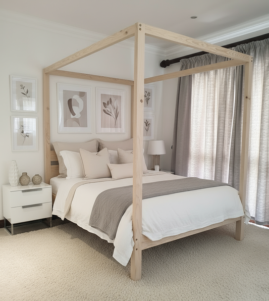 Canopy Four Post Bed