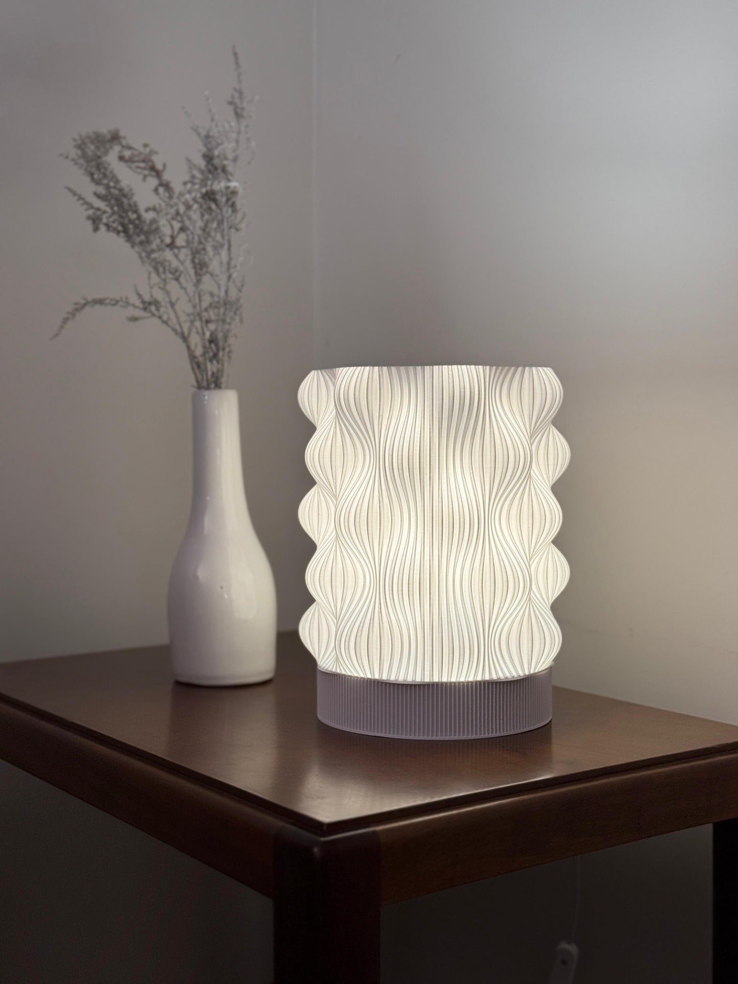 Modern Wavey Lamp