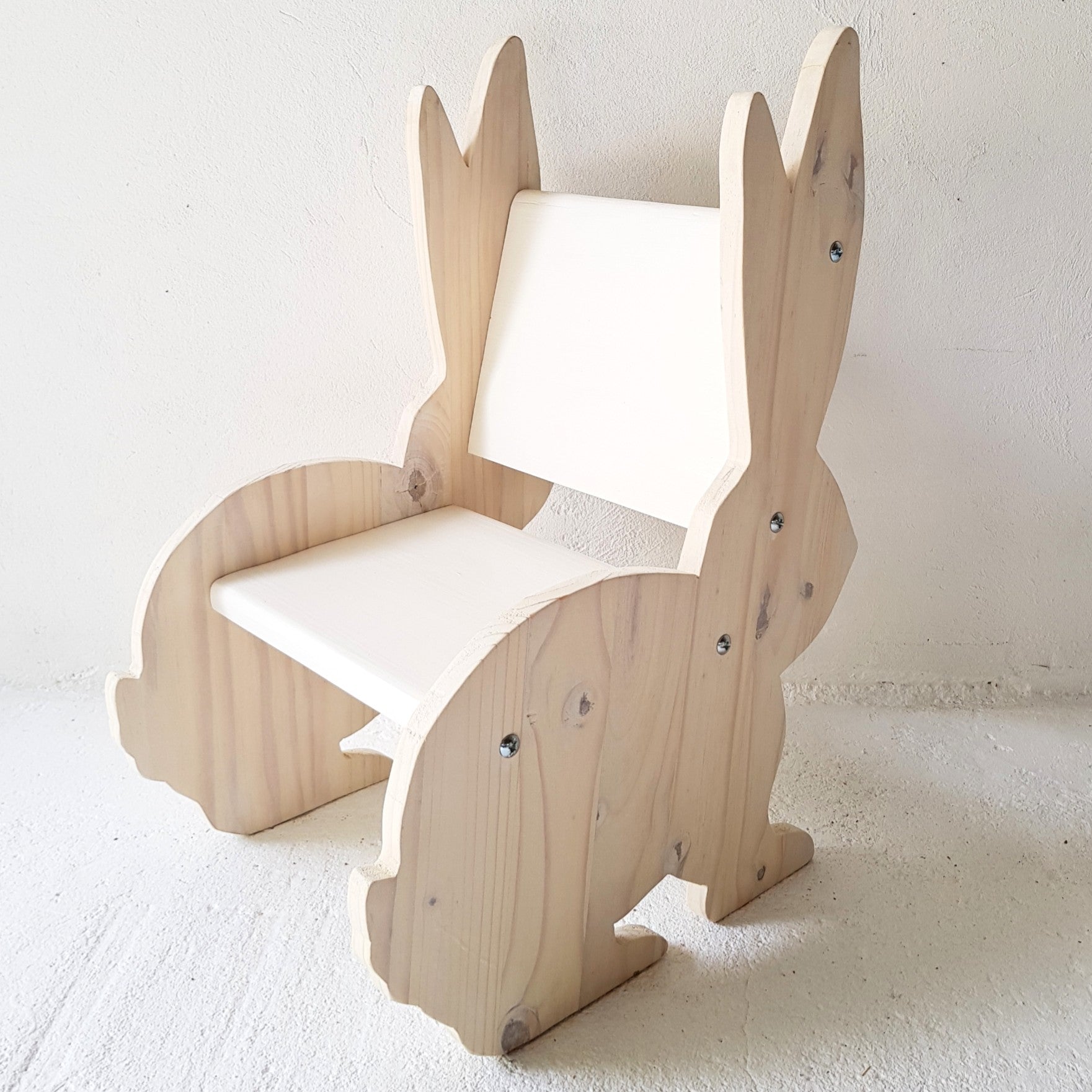 Bunny Chair NATURAL WOOD – Young at H-art Interiors