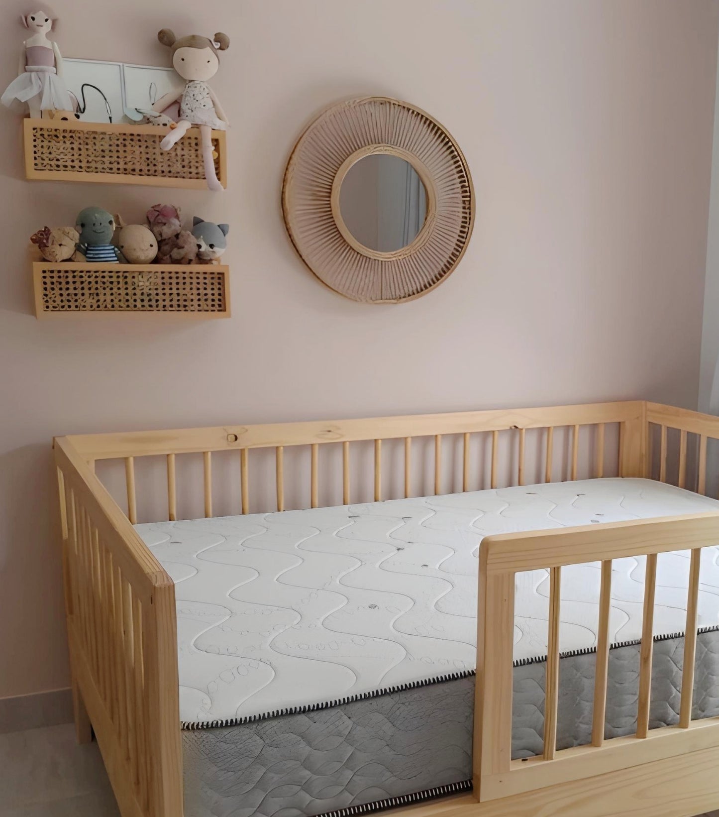Rattan Wall Shelf