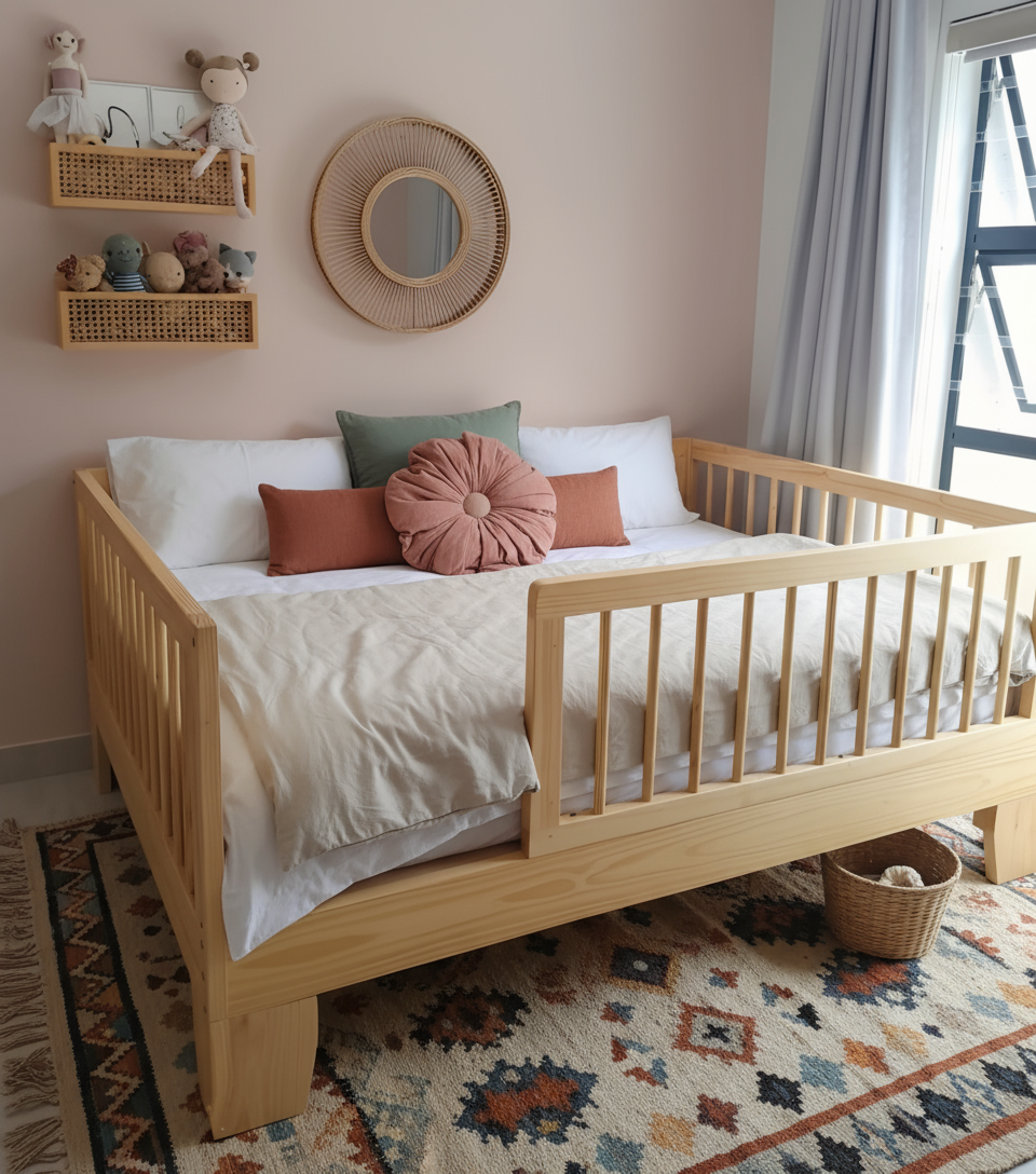Thulani Grow with Me Bed (Floor & Legs)