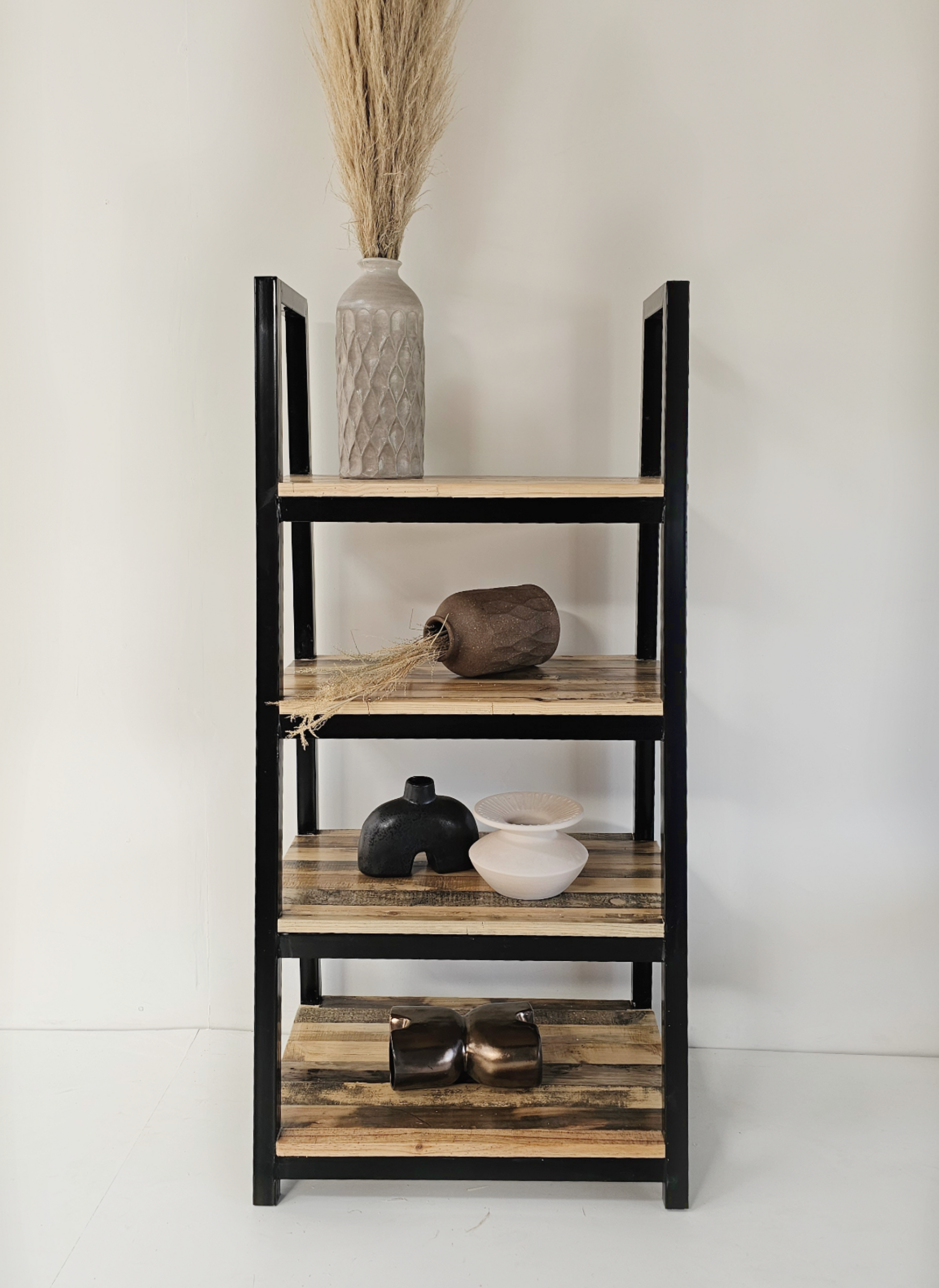 Industrial Debra Shelf with steel frame