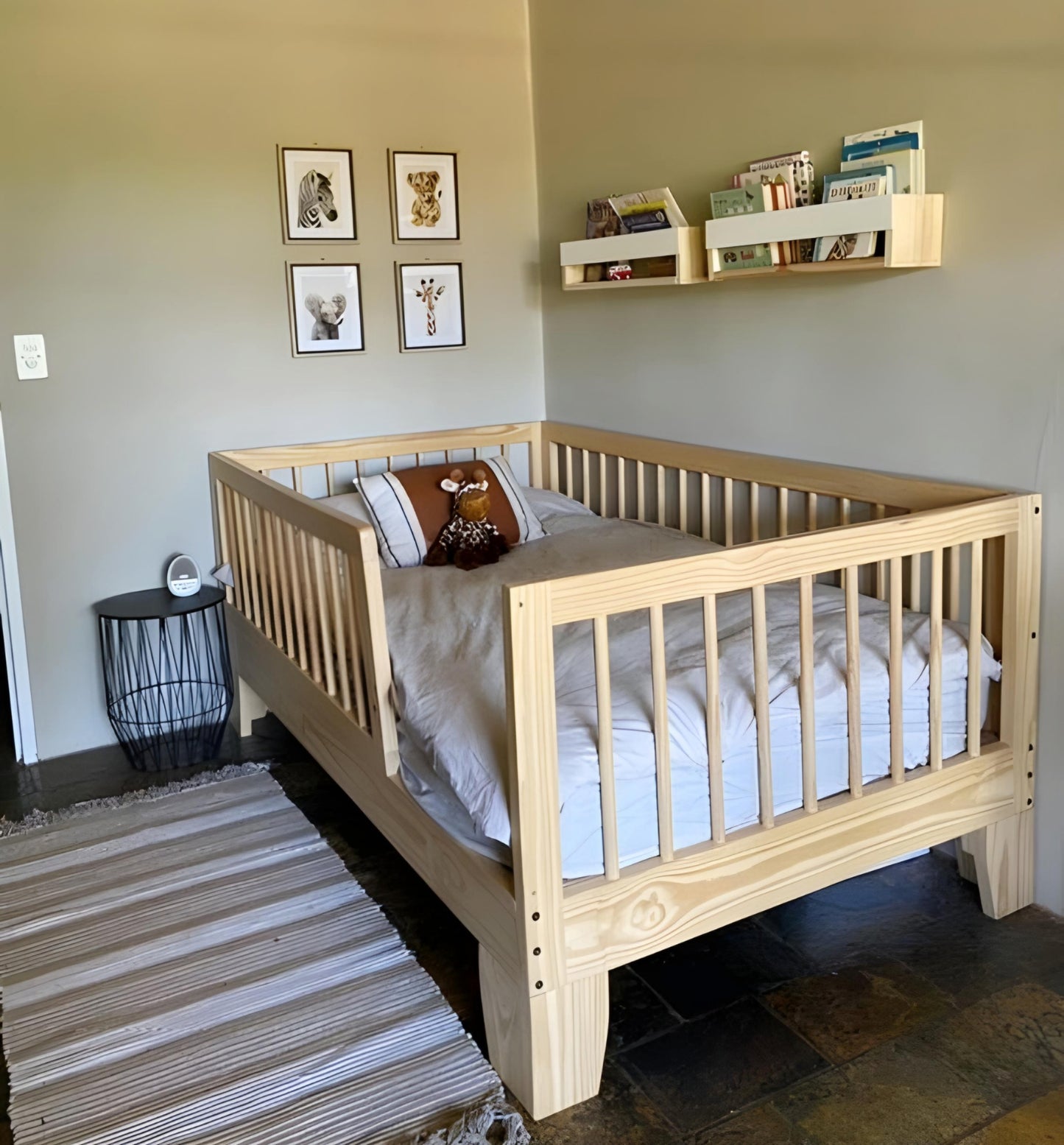 Thulani Bed - Grow with Me(Floor & Legs)