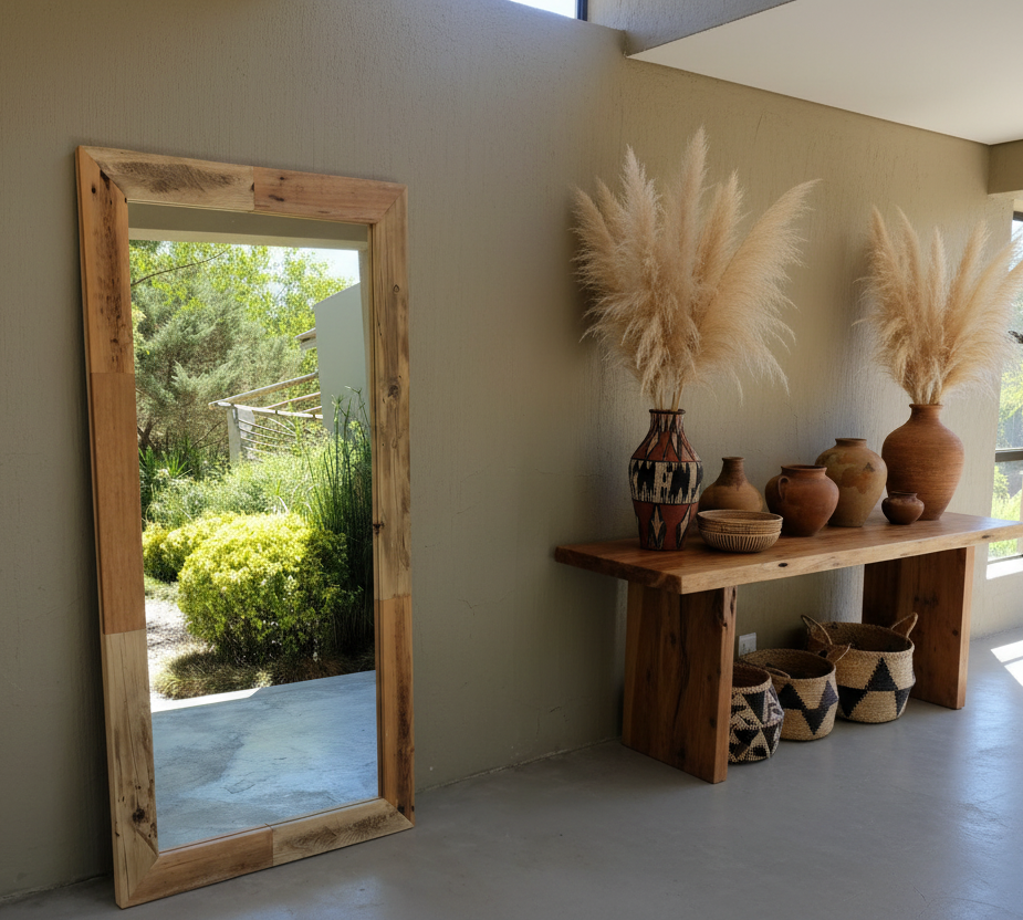 Rustic Frame Mirror