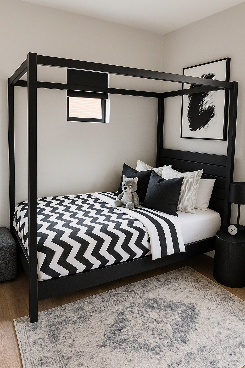 Canopy Four Post Bed