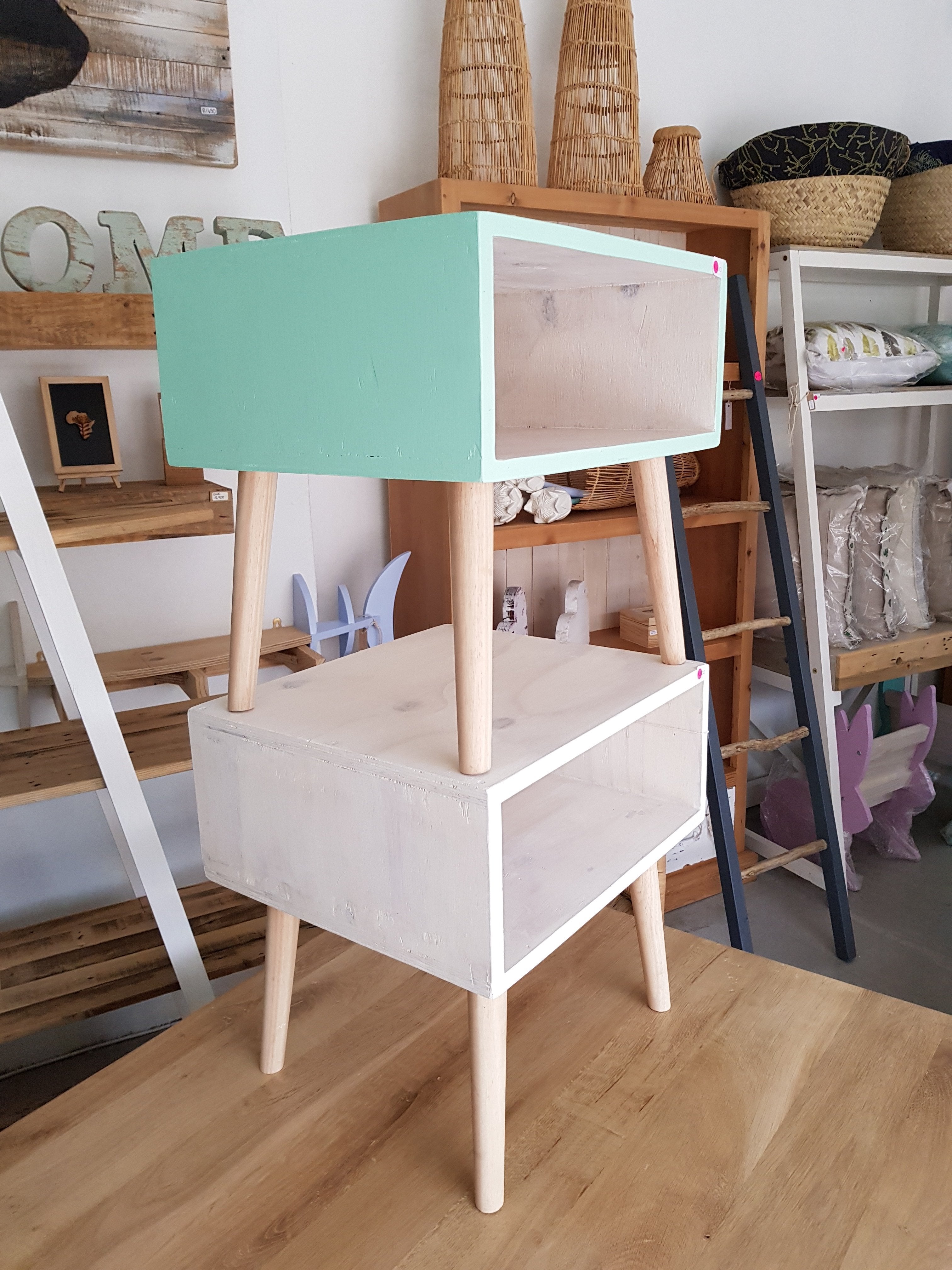 Box Type Side Table Scandi Box Side Table – Young at H-art