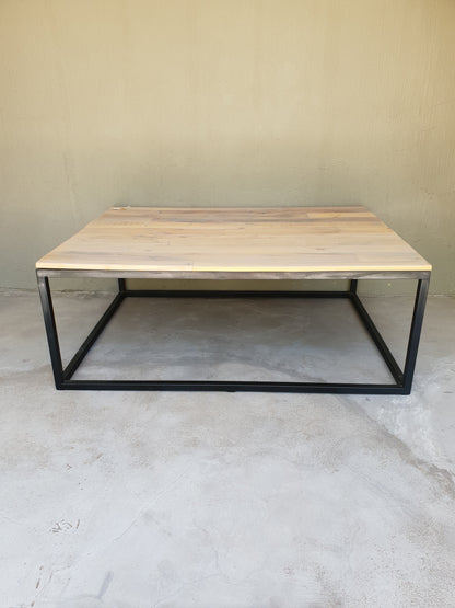 Steel Frame Coffee Table