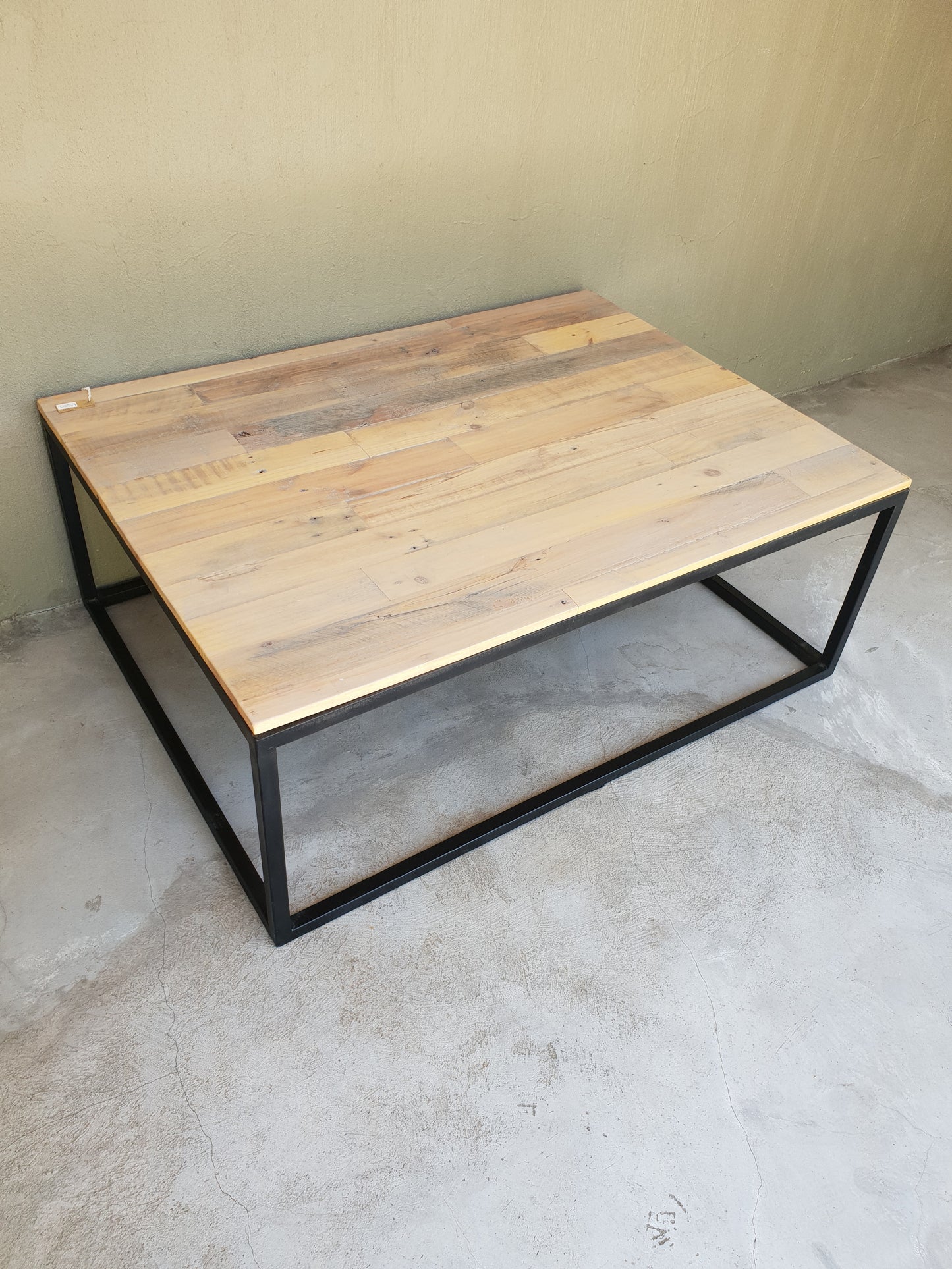 Steel Frame Coffee Table