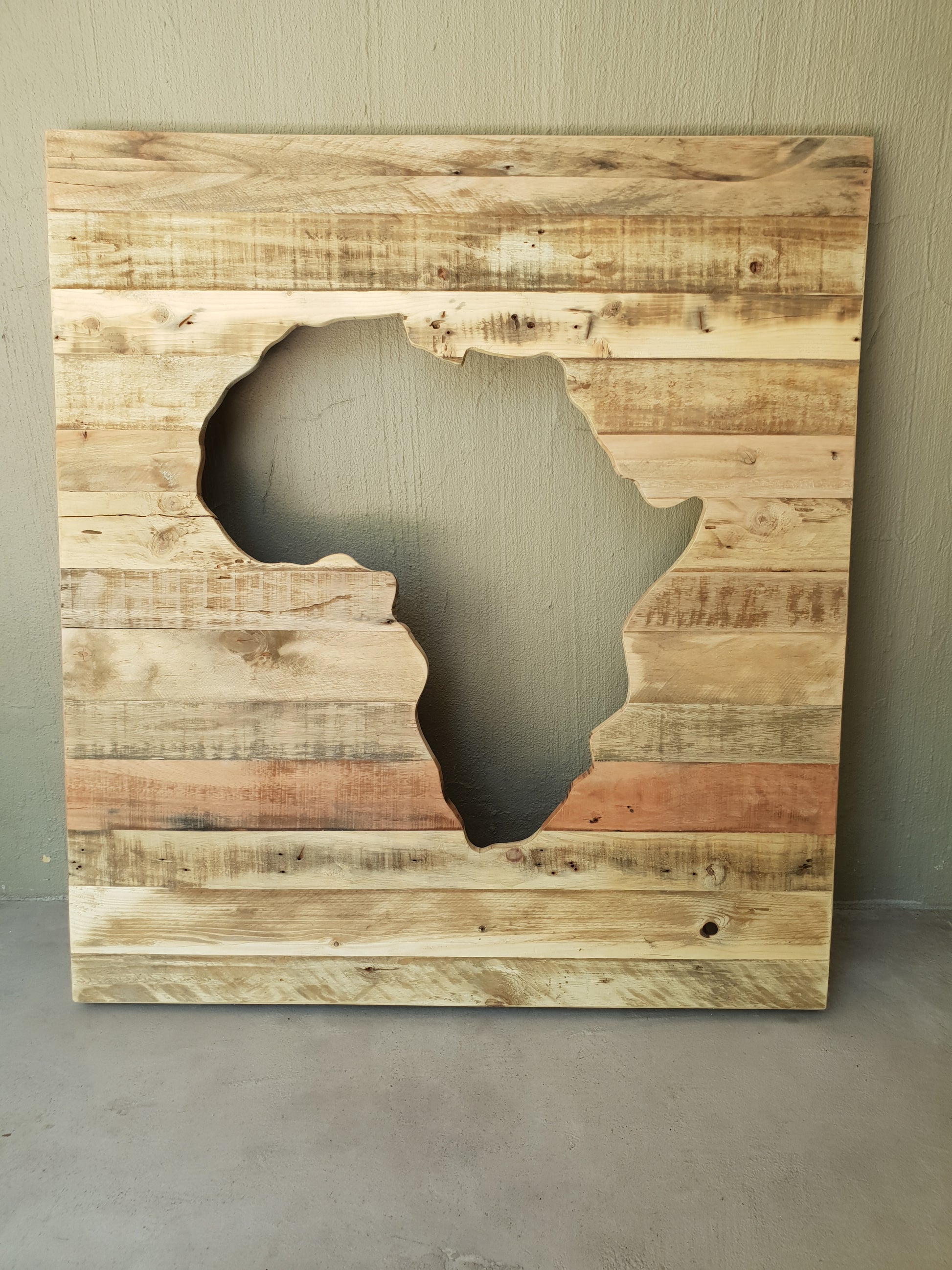Large Inverted Africa Hanging