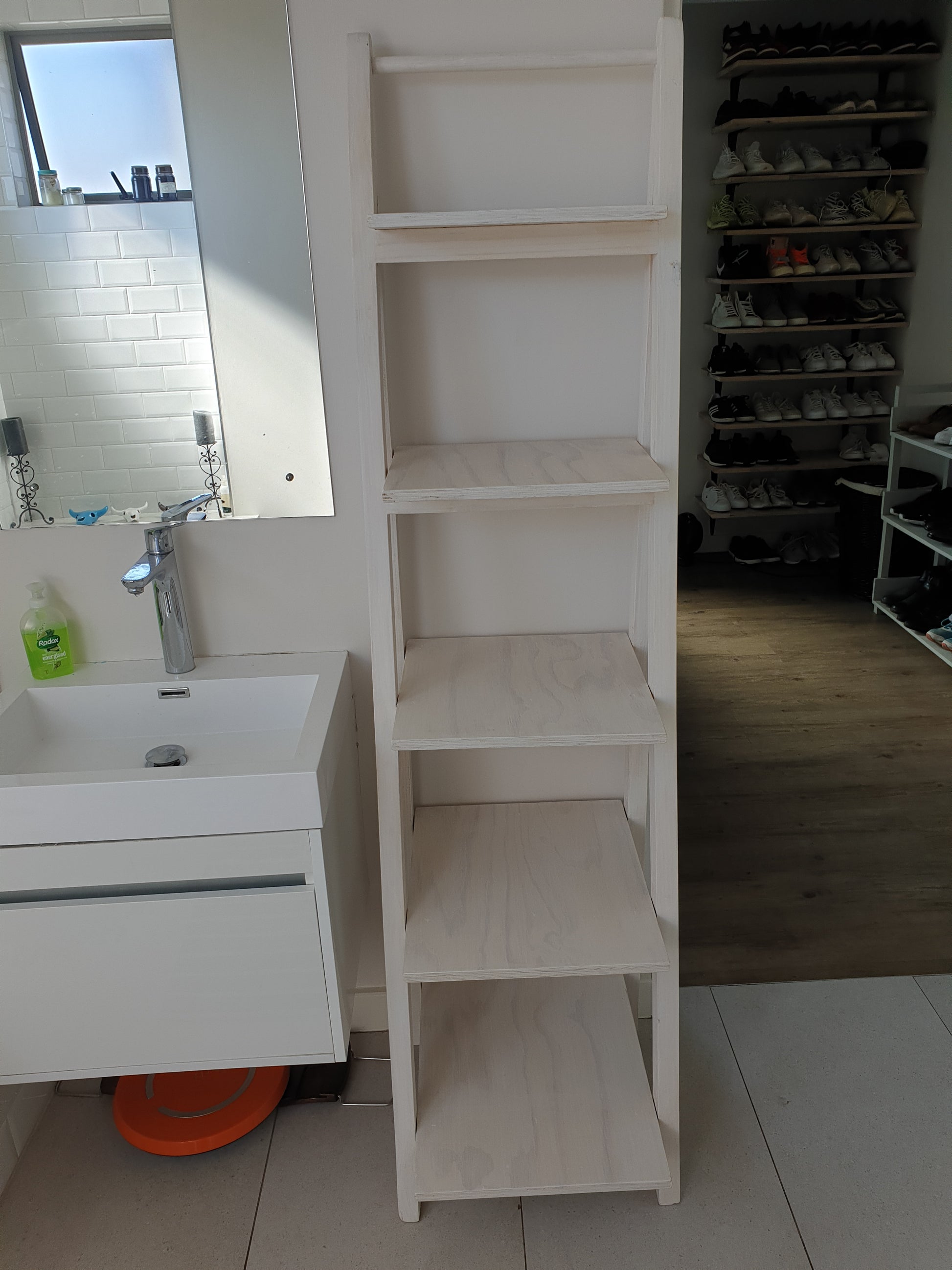Tall Plywood Debra Shelf