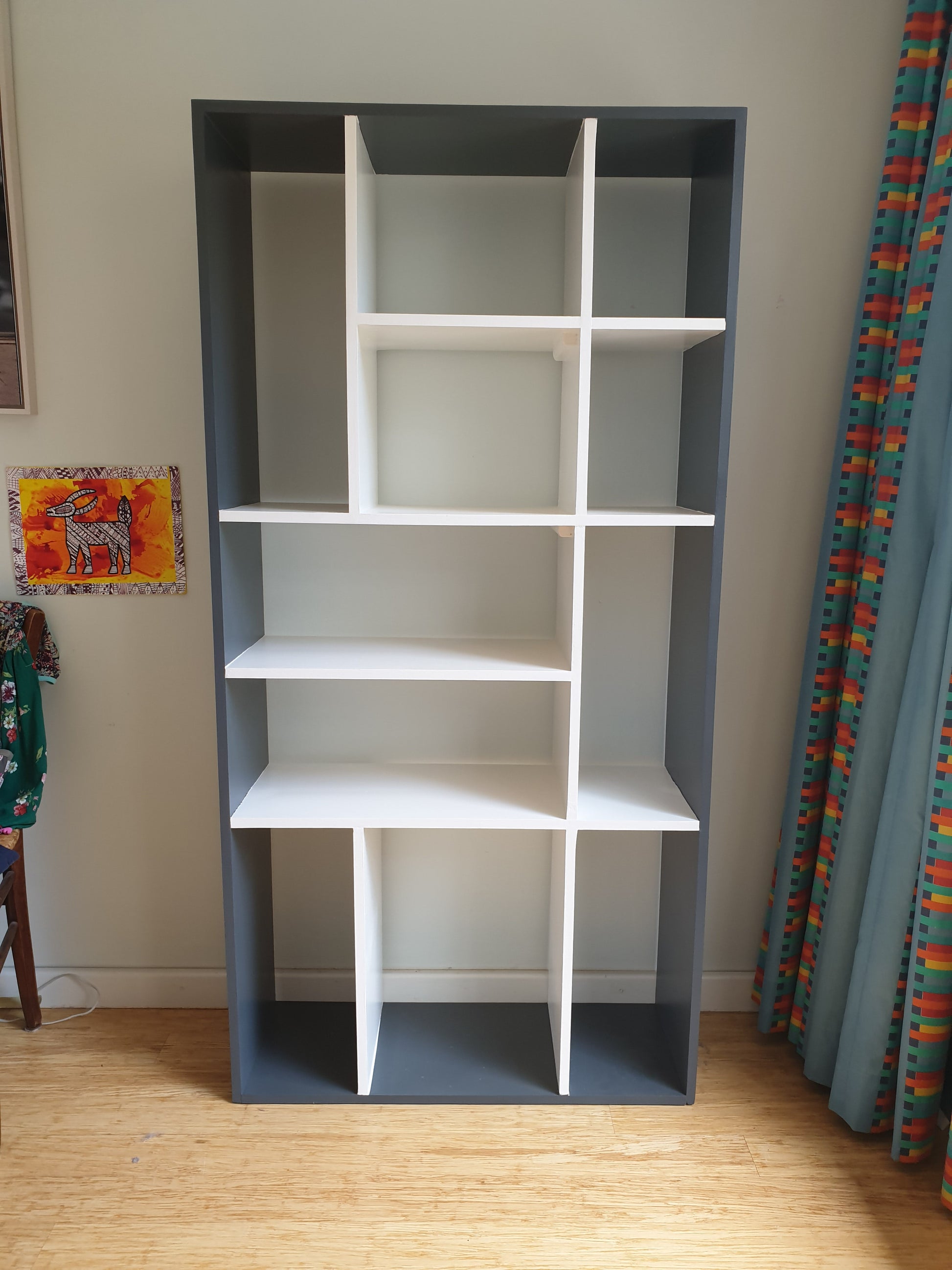 Painted Tetris Shelf - Furniture