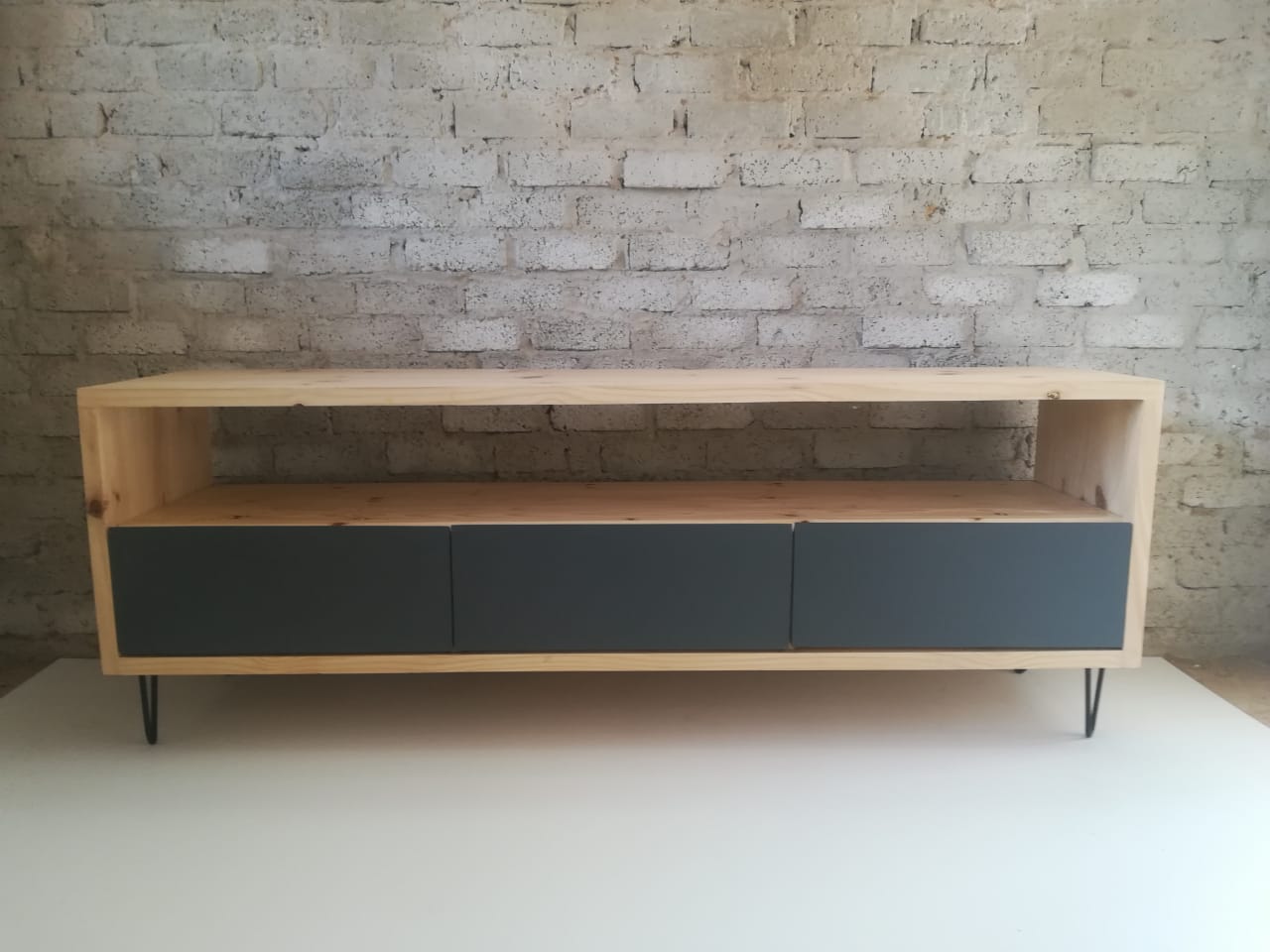 Bushwillow TV Unit on Hairpin Legs