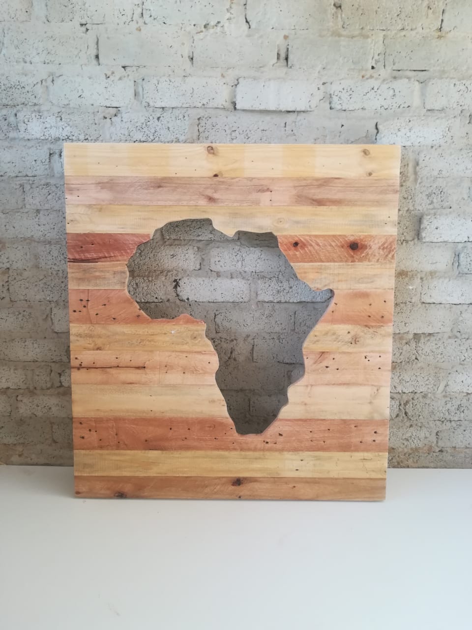 Large Inverted Africa Hanging