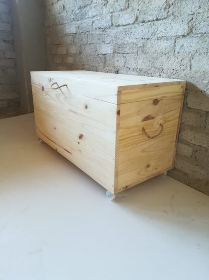 Toy/Storage Box On Wheels - Furniture