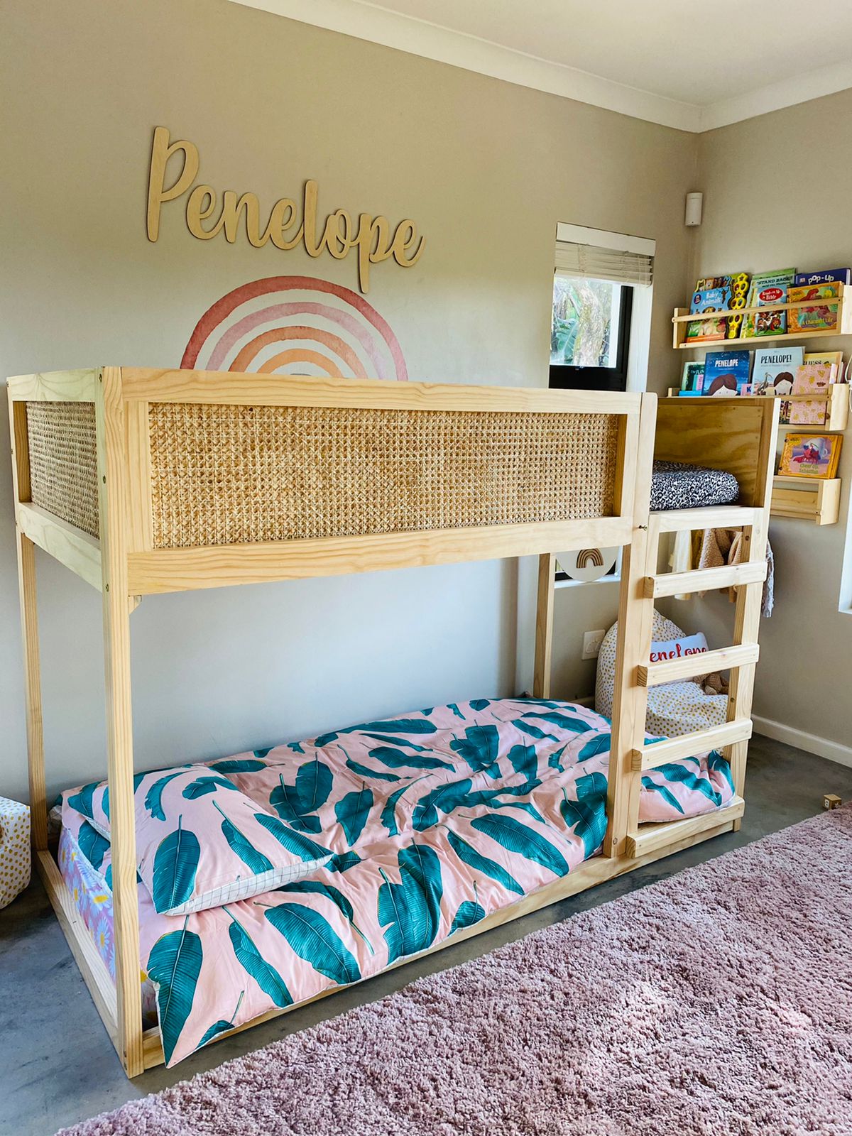 Boho 2in1 Bunk Bed (Starts on Floor) - Furniture