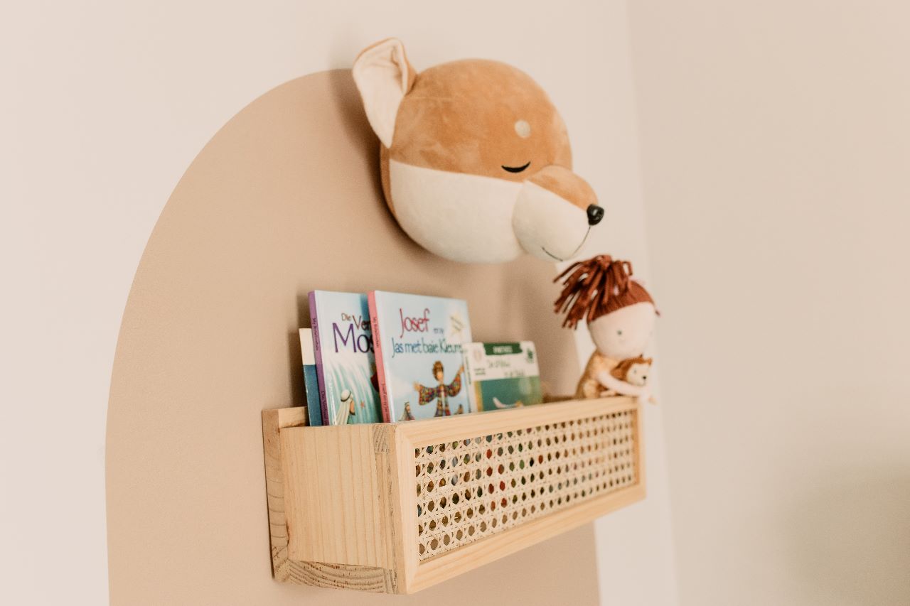 Rattan Wall Shelf