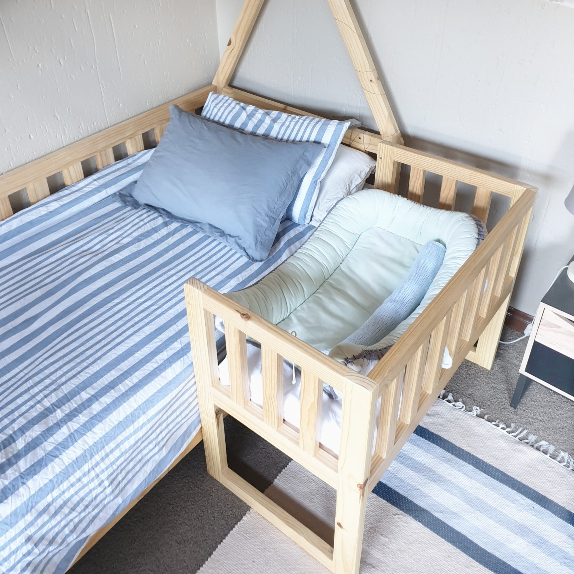 Baby Cribs Sidecar Cot To Bed Co Sleeper Crib Homemade