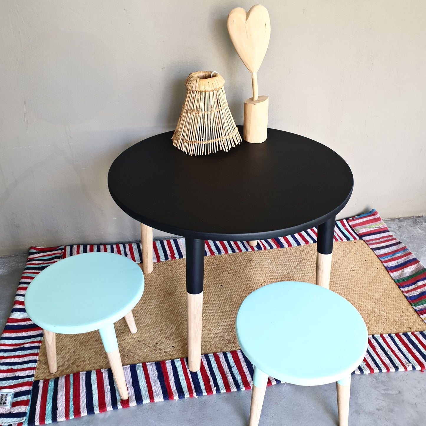 Bokkie Scandi Round Set - Furniture