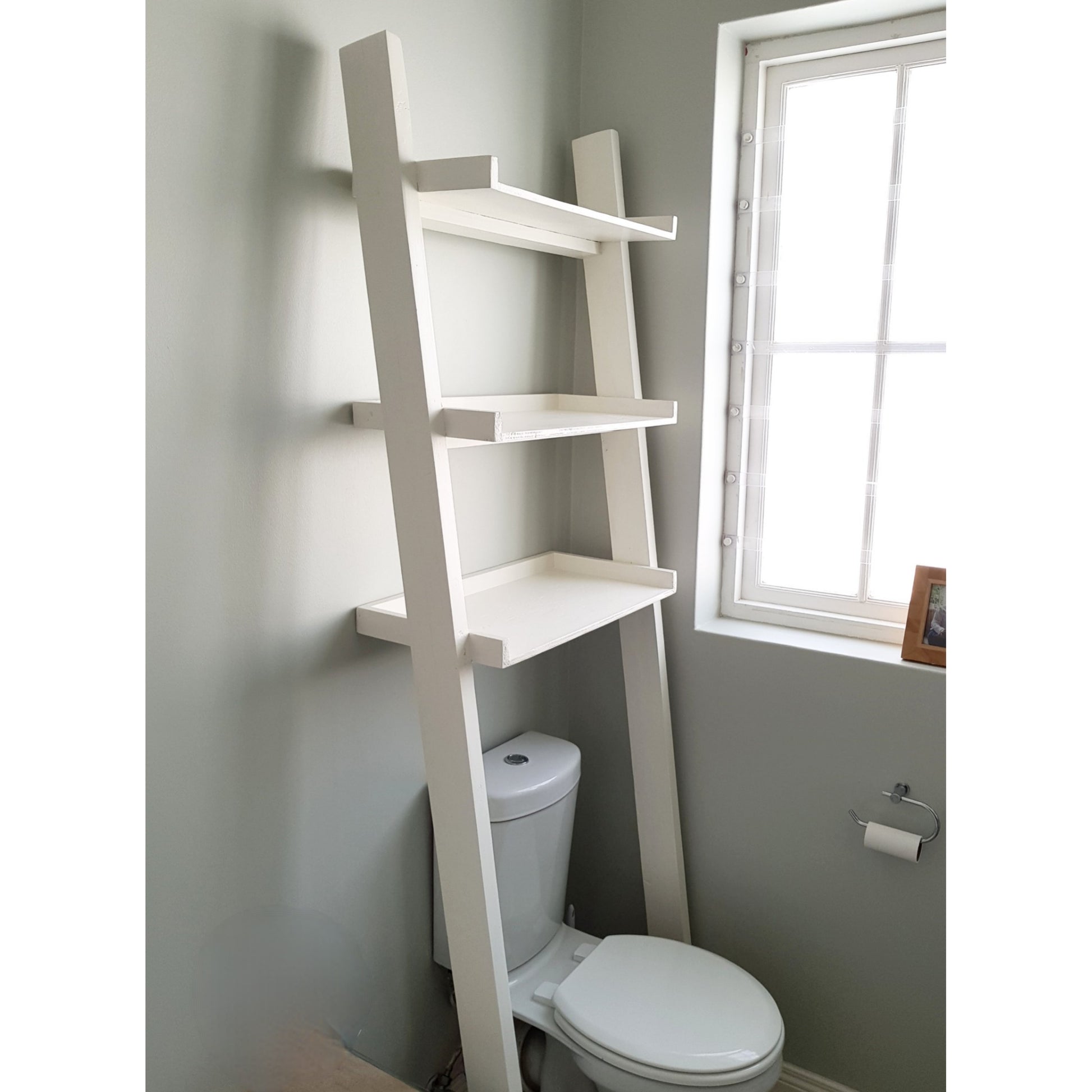 Toilet Leaning Ladder Shelf - Furniture