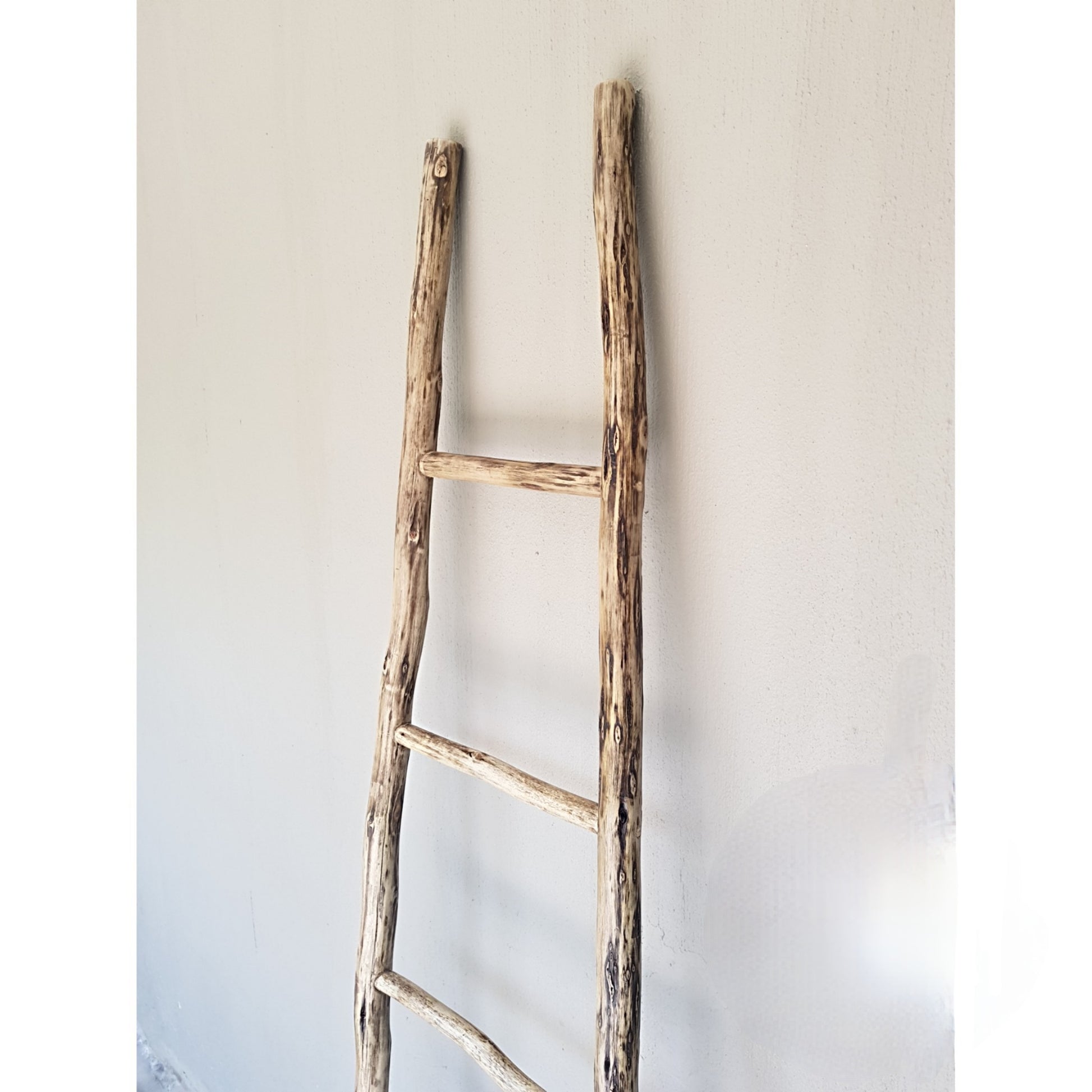 Rustic Pole Ladder - Decor