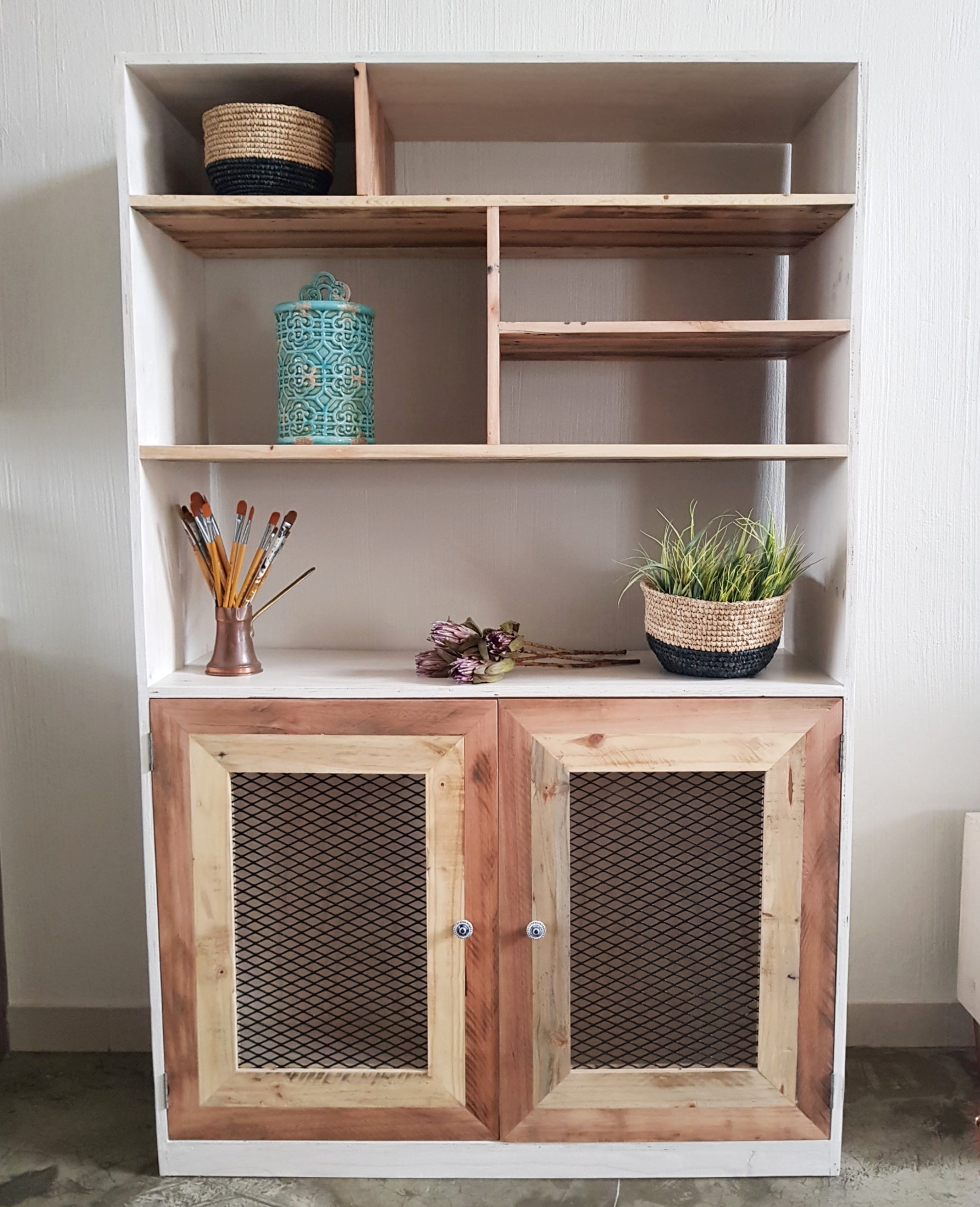 Rustic Farmhouse Cabinet - Furniture