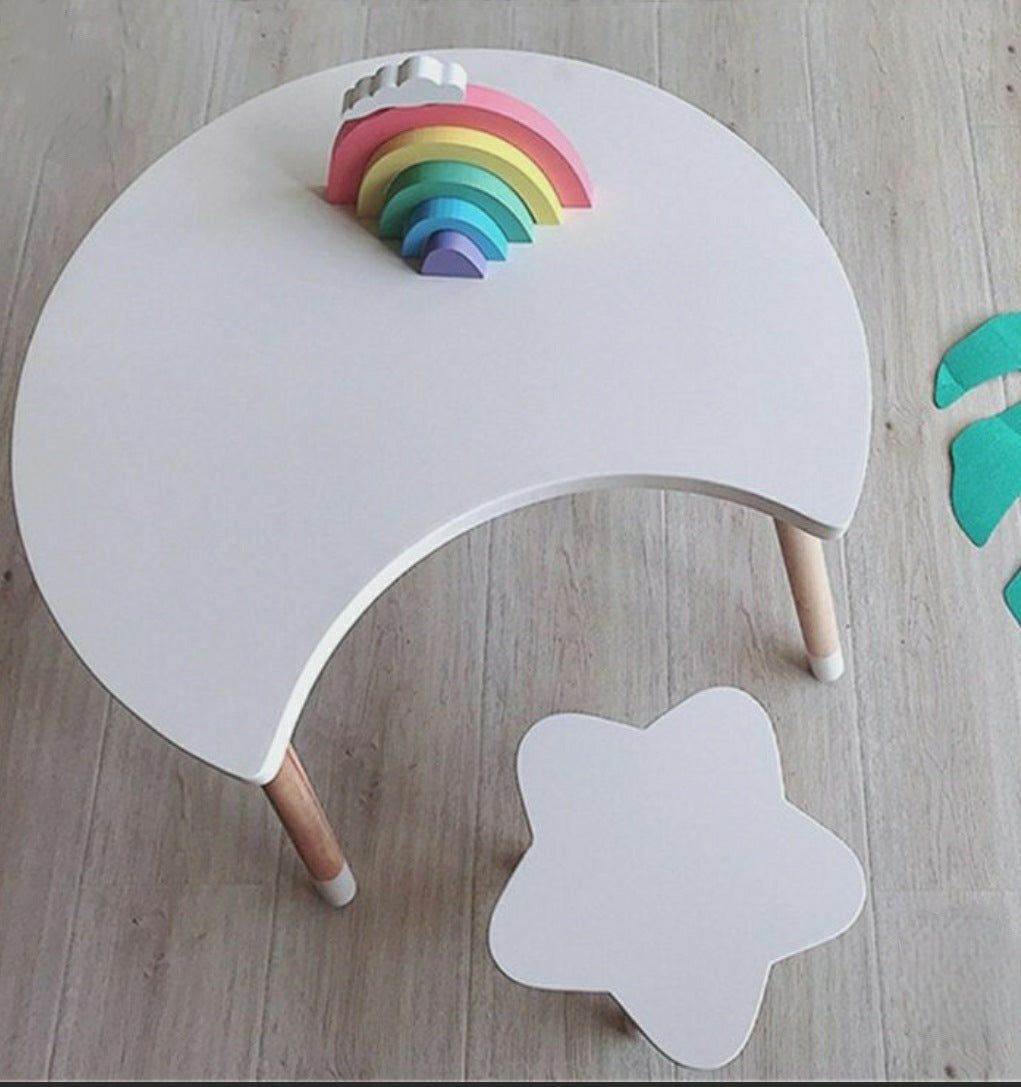 Kids Moon Table Set - Furniture