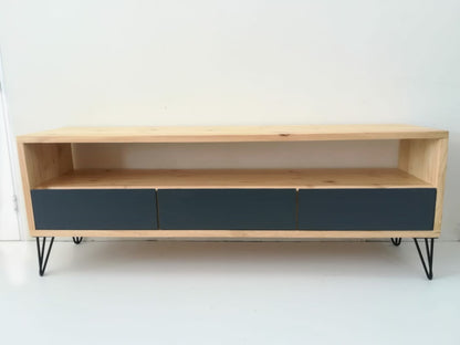 Bushwillow TV Unit on Hairpin Legs