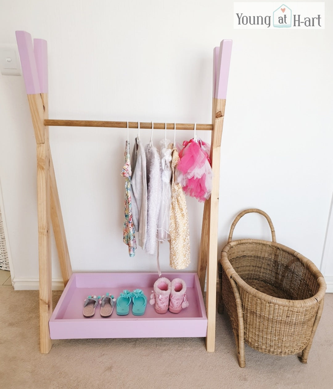 Ariella Clothing Rail - Furniture