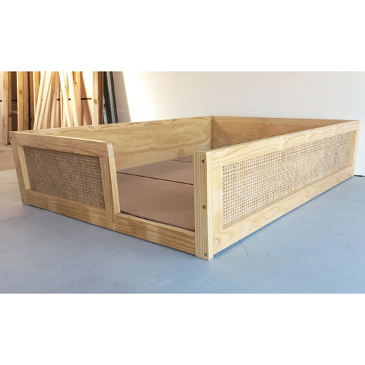 Rattan Floor Bed