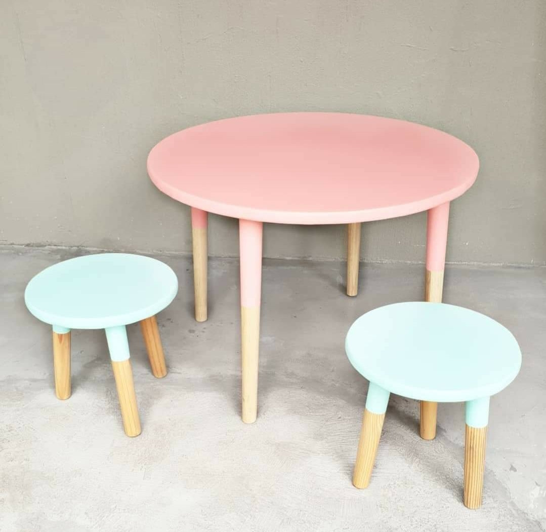 Scandi Kids Round Table (table only) - Furniture