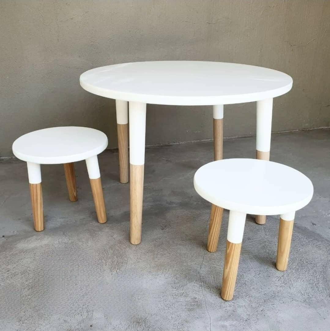 Scandi Kids Round Table (table only) - Furniture